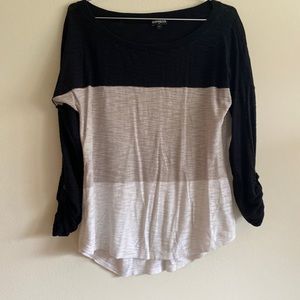 Express color block sweater